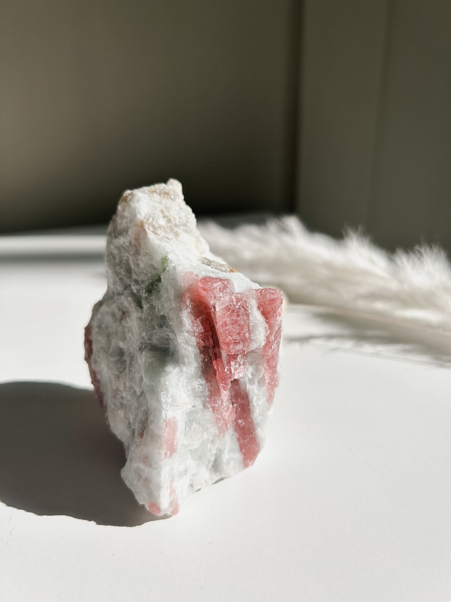 Raw Pink Tourmaline