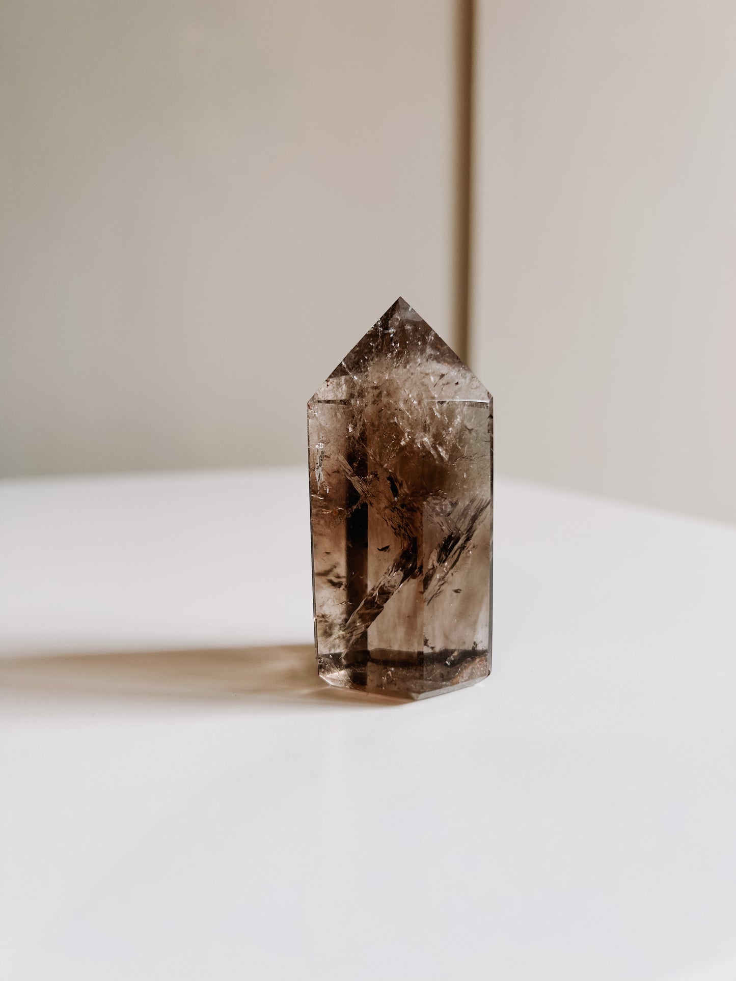Smokey Quartz Tower