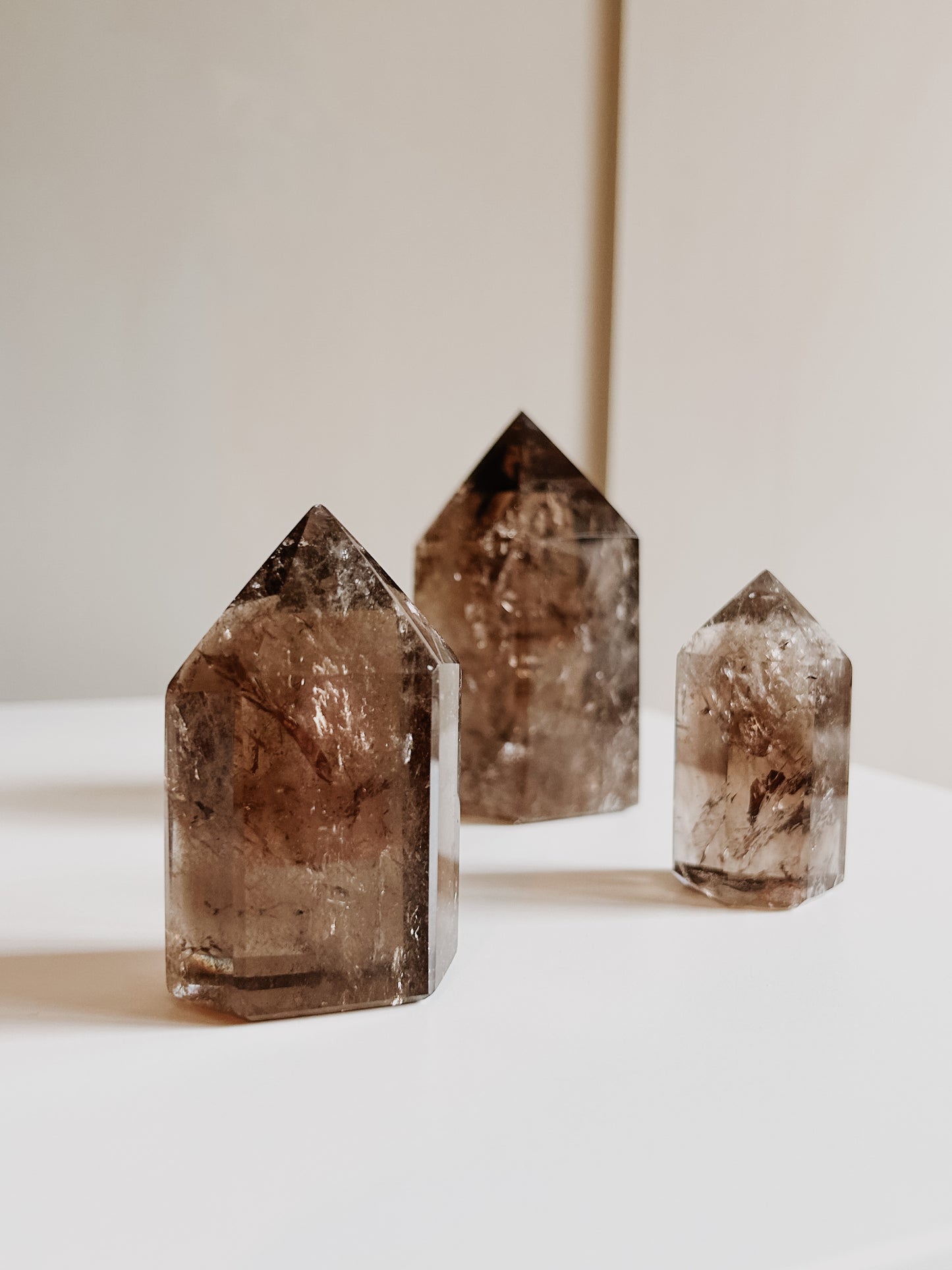 Smokey Quartz Tower