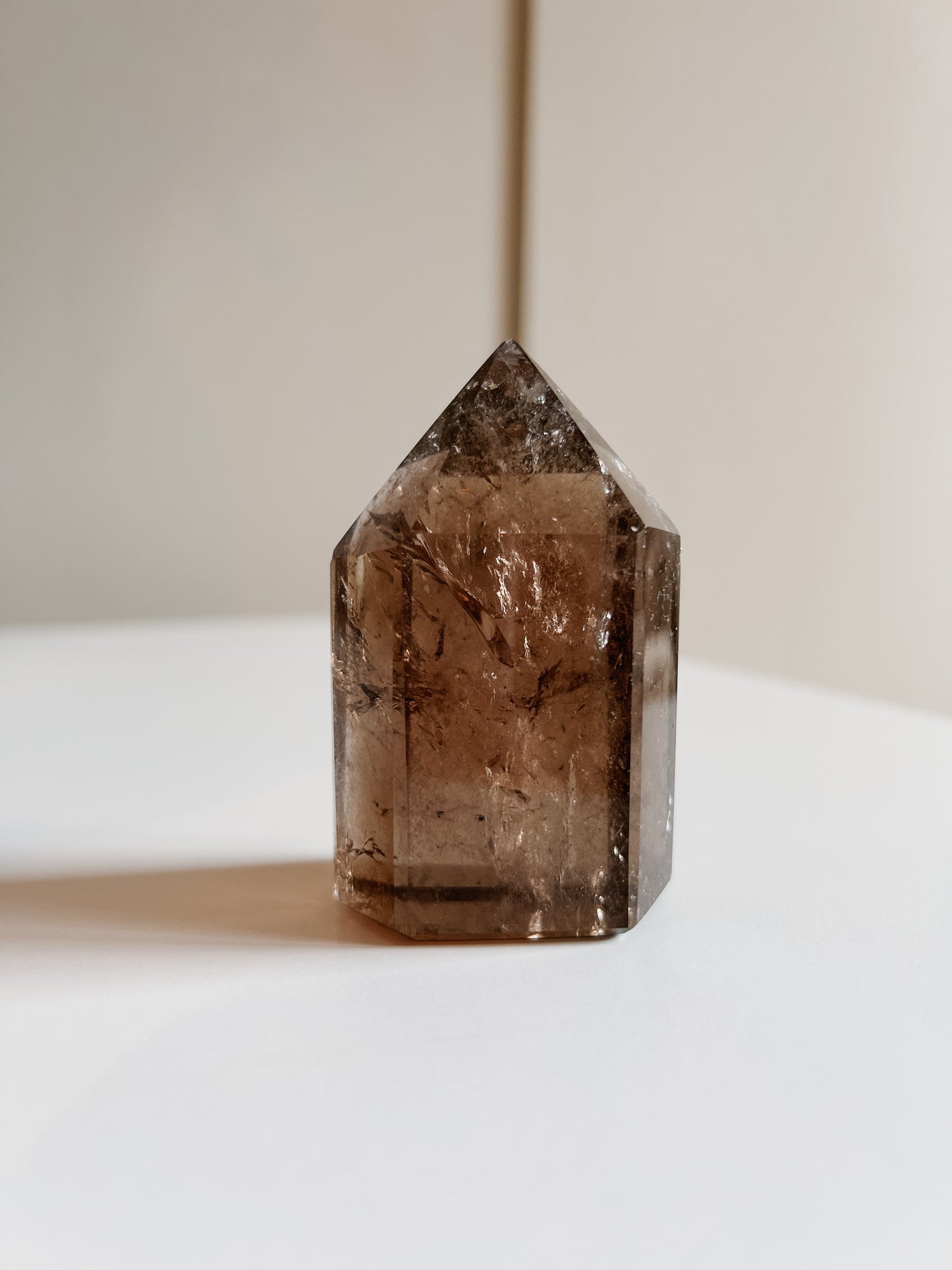 Smokey Quartz Tower