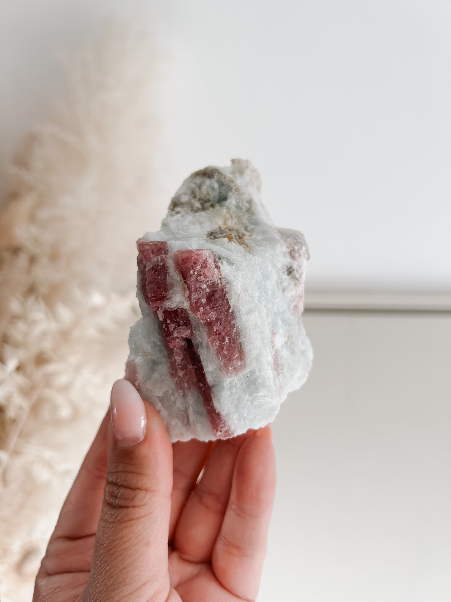 Raw Pink Tourmaline