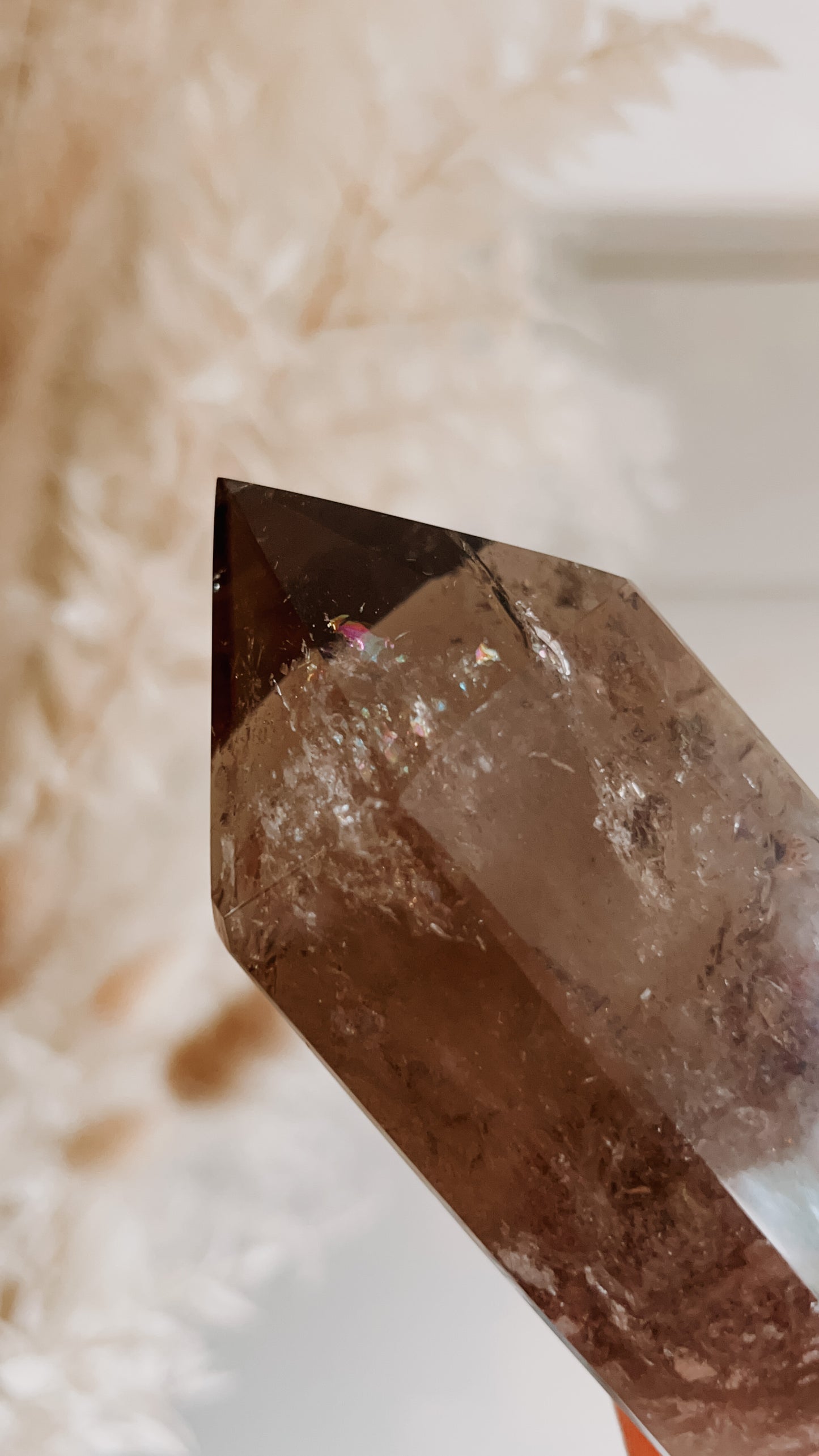 Smokey Quartz Tower