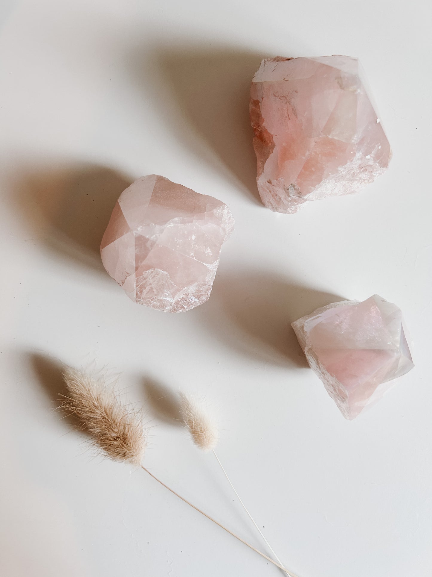 Aura Rose Quartz Polished Point