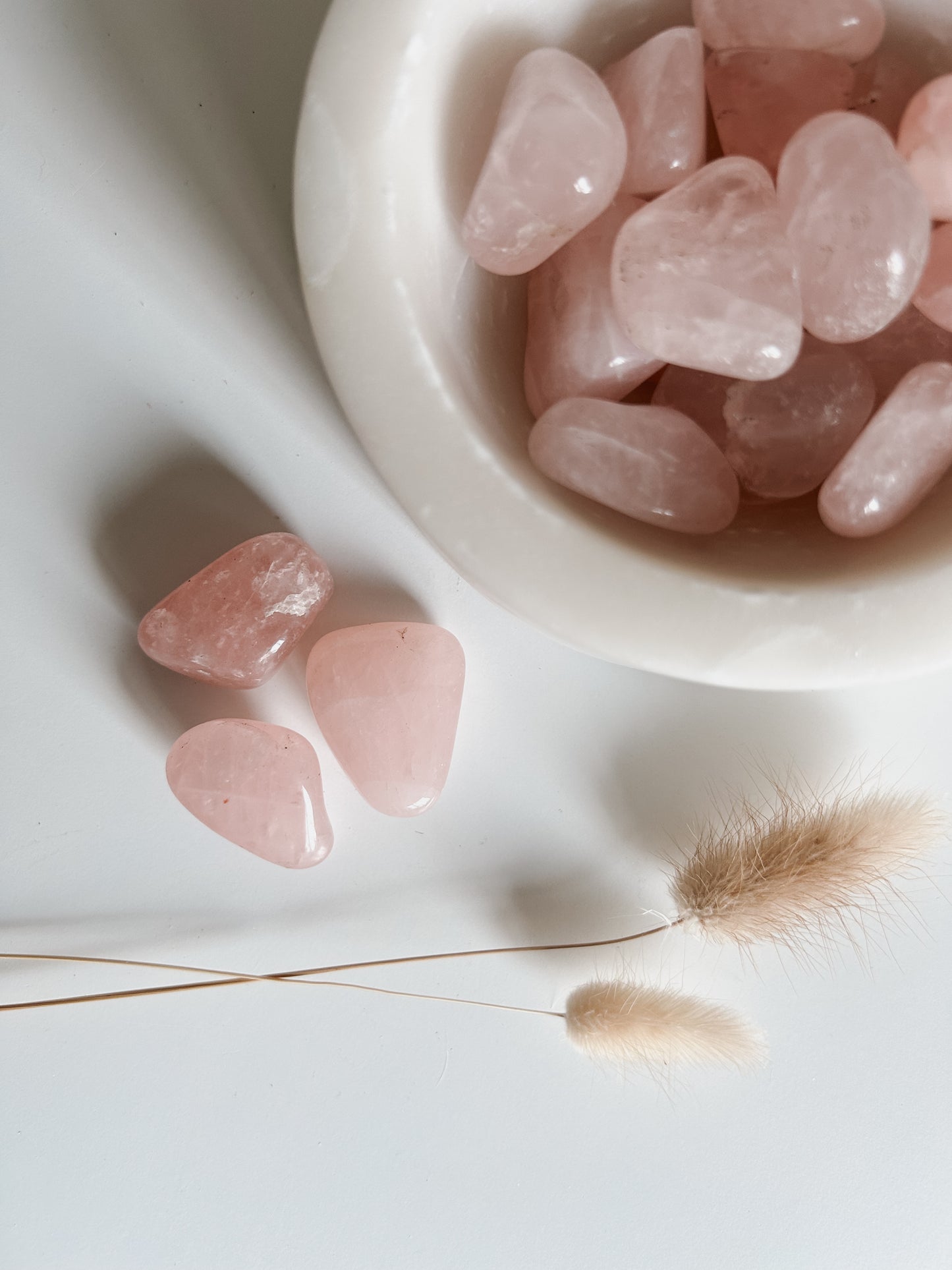 Rose Quartz Tumbled Stone