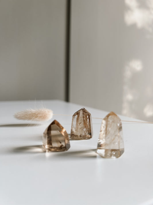 High Quality Natural Citrine Point