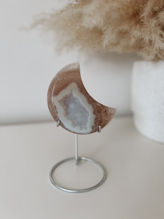 Brown Agate Moon